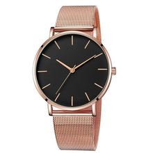 Load image into Gallery viewer, 2019 Ultra-thin Rose Gold Watch Minimalist Mesh Women Watch montre femme Watches Zegarek Damski Watch Relojes Para Mujer Reloj